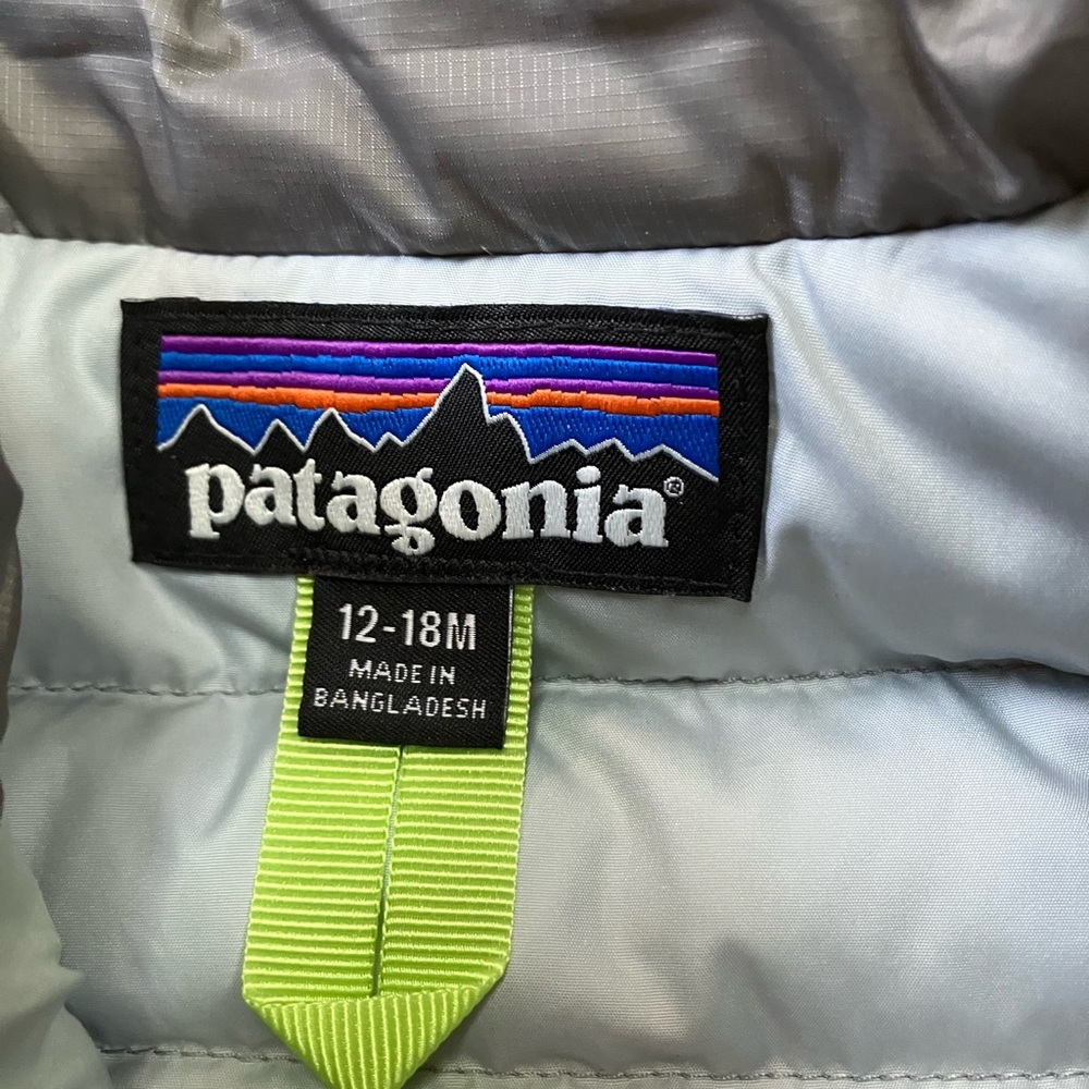 Patagonia Down Sweater Vest 12-18 Months - Picture 3 of 6